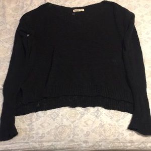Hollister black sweater